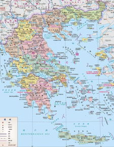 欧洲中文地图(欧洲地图)